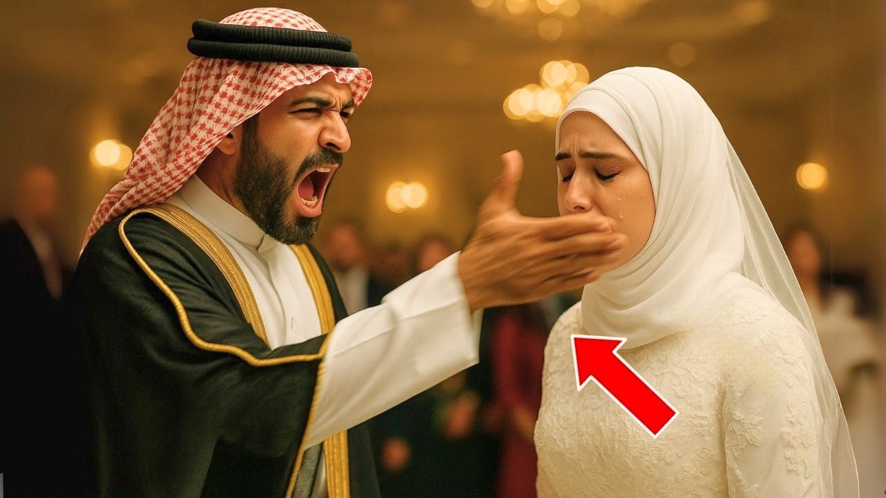 العريس صفع العروس أمام الجميع… لكن ما حدث بعدها قلب المفاجأة على الجميع!