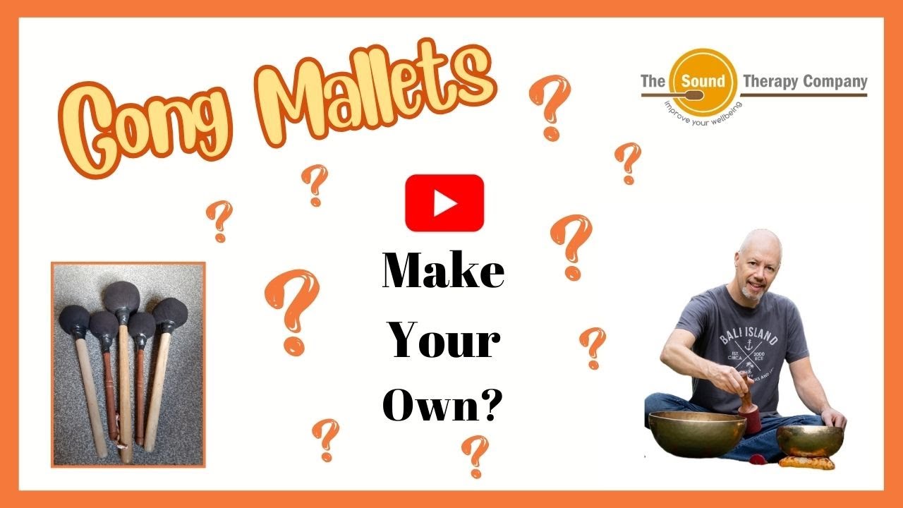 Gong Mallets - Save Money - Make Your Own ? - I did with stuff I had lying around. See how it went.
