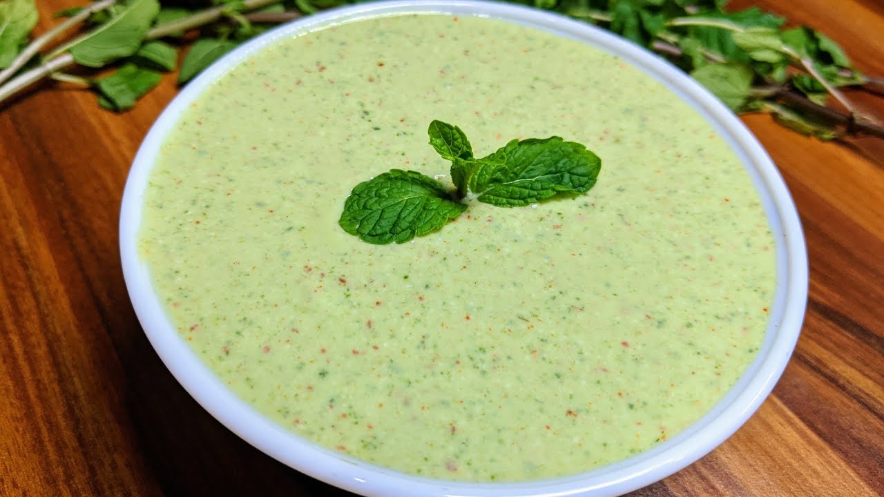Pudina Raita Recipe - Mint Raita - How to make Mint Raita