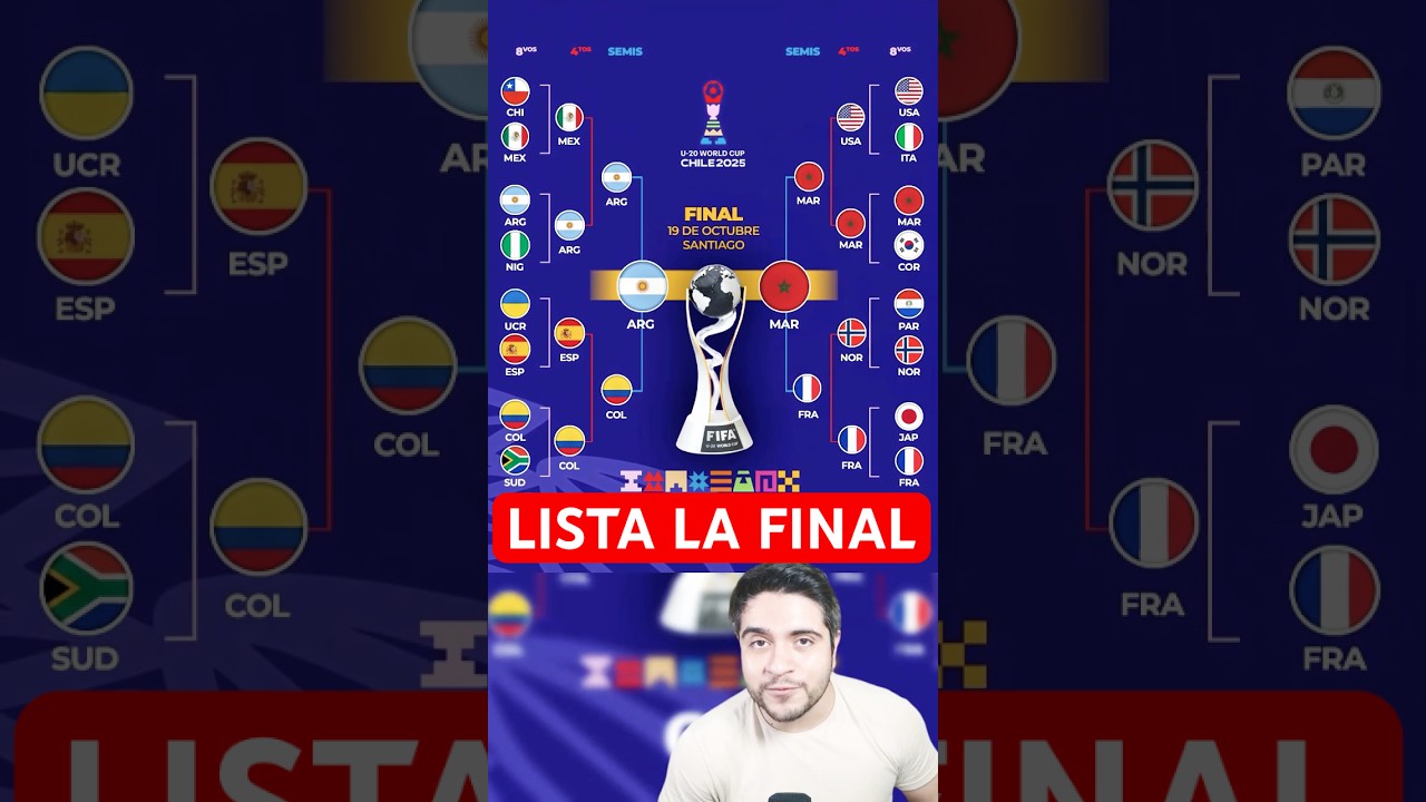 🔥 DEFINIDA la GRAN FINAL del MUNDIAL SUB 20. #mundialsub20 #seleccionargentina #seleccionmexicana