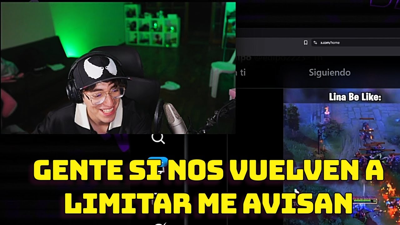 GLOGLO SE ENTERA QUE LE METEN BOTIJAS EN PLENO STREAM