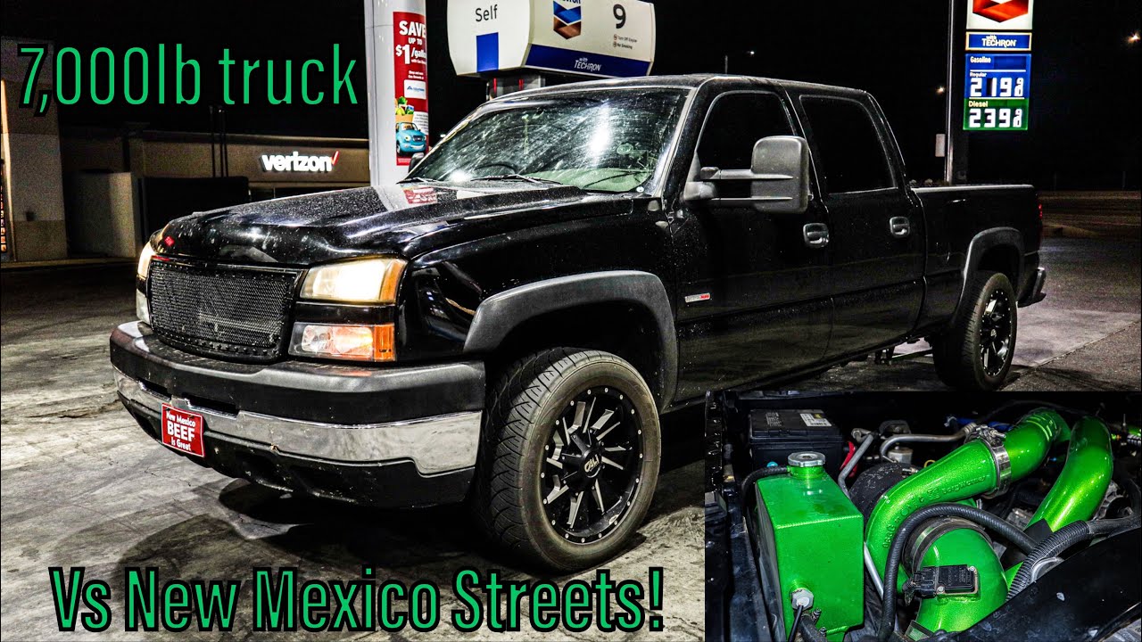 7,000lb truck vs New Mexico Streets