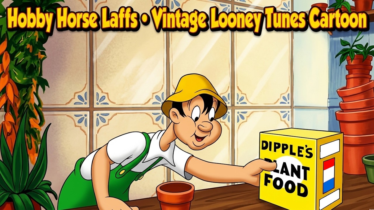 Лошадка для хобби и смех &bull; Винтажный мультфильм Looney Tunes