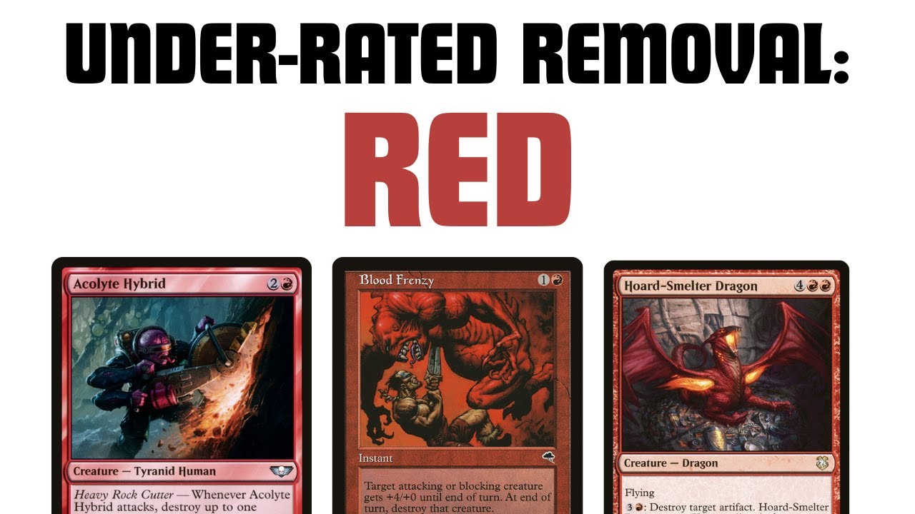 These 10 Red Removal Spells Are UNDERRATED!