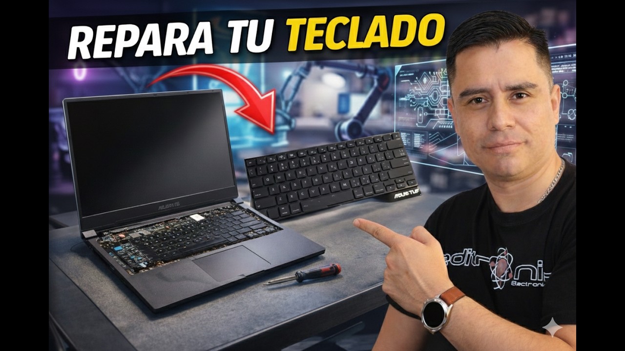 Como cambiar un teclado a portatil asus fx506l paso a paso una labor titánica 
