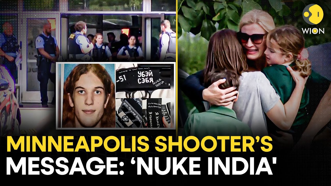 Minneapolis School Shooting: 'Nuke India', 'Kill Trump' Chilling Messages On Guns | WION Originals
