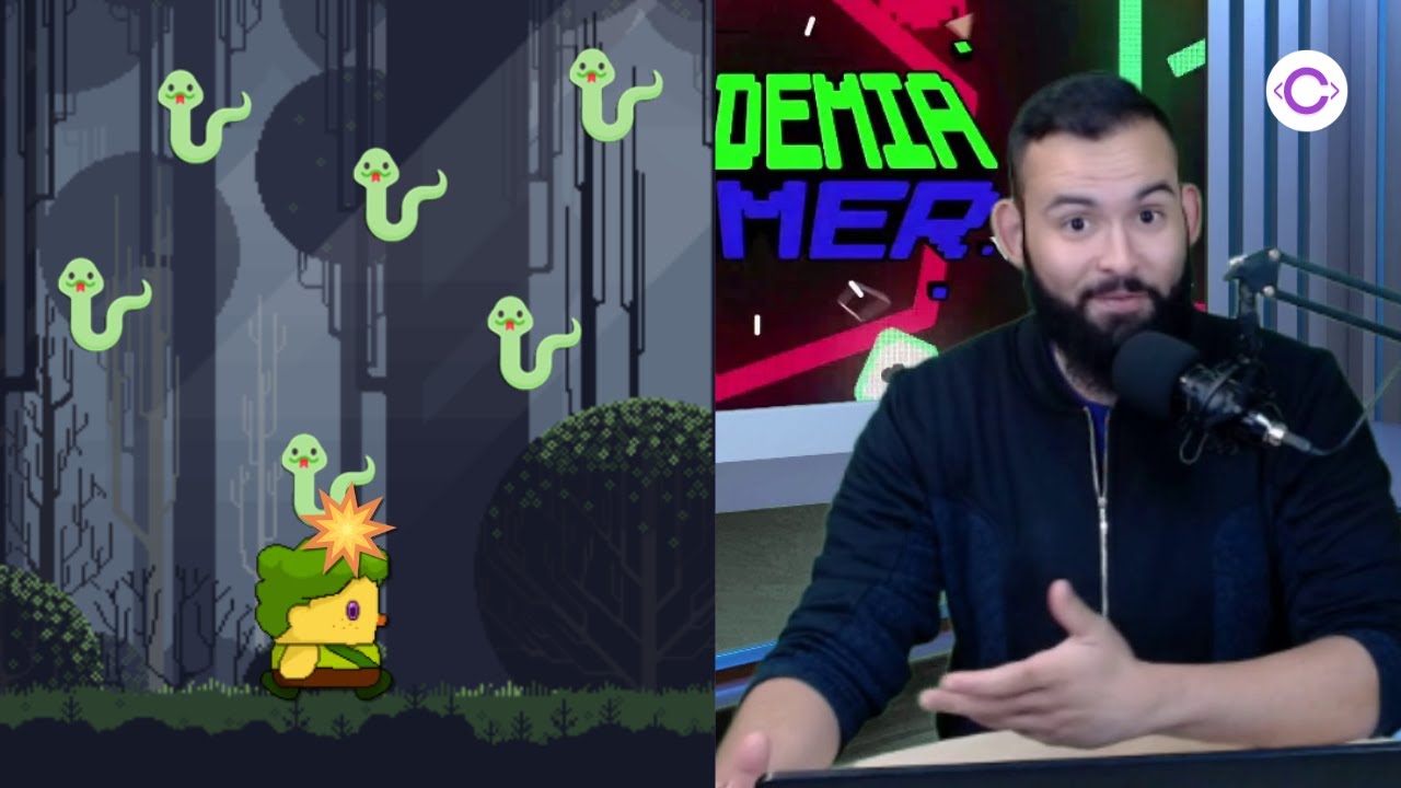 Criando um Game Completo no Construct 3 | Fuja das Cobras 🐍 | Academia Gamer S1E1