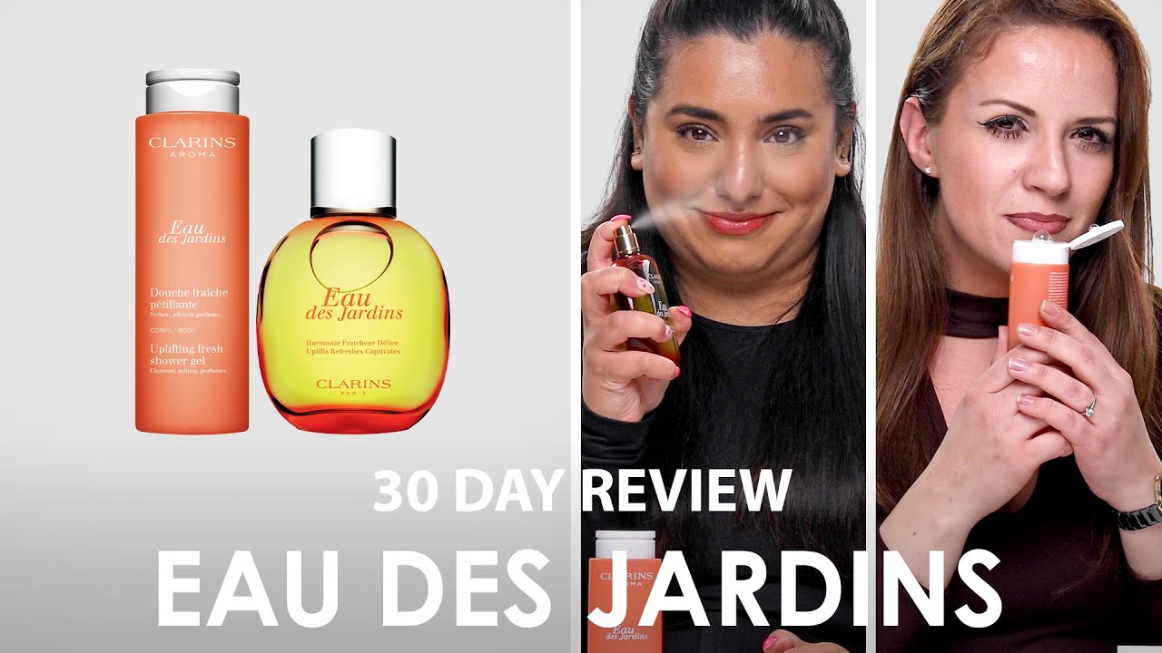 30 Day Ream Review Clarins Eau des Jardins Natural Spray