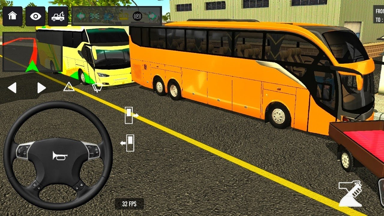 Euro Coach Bus Simulator 🚍🙋Part 10 | Real Bus Driving Gameplay Android | Coach Bus Game 2025
