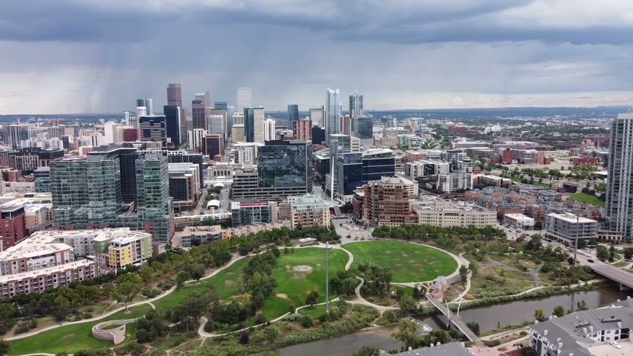 Downtown Denver, Commons Park - DJI Mini 2 in 4k