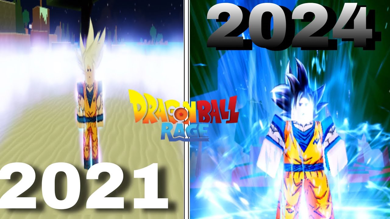 FASES DEL 2021 VS FASES DEL 2024 EN DRAGÓN BALL RAGE | ROBLOX