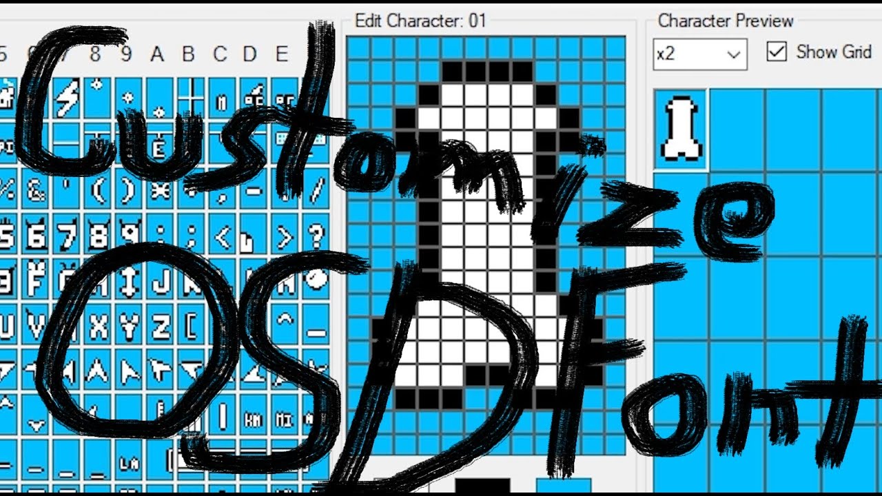 How to customize OSD Font for FPV drones that use Betaflight [HashFPV]