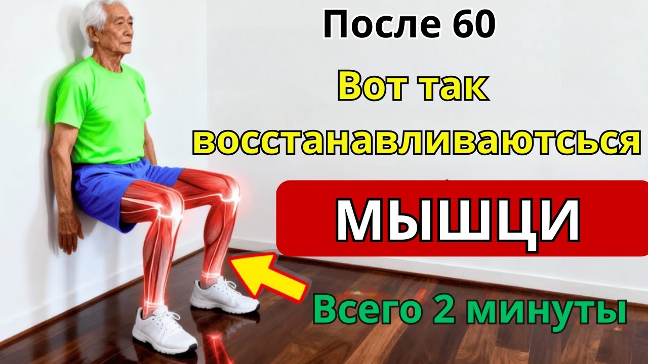 Ваши НОГИ ХУДЕЮТ Срочно сделайте это, пока не стало поздно! 5 упражнений после 60