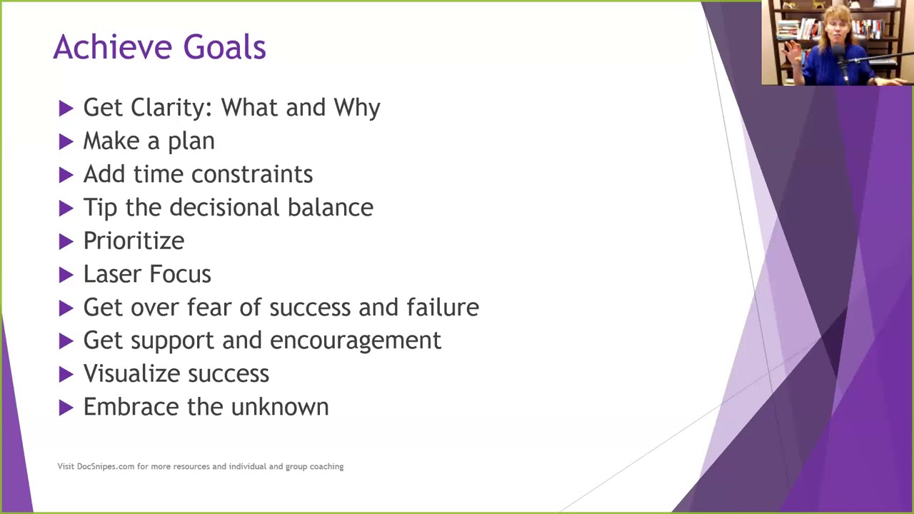 Secrets to Goal Success