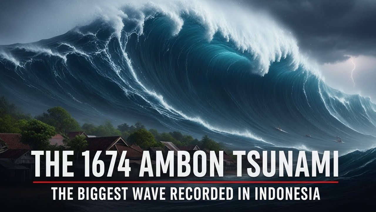 The 1674 Ambon Tsunami: The Biggest Wave Recorded in Indonesia 