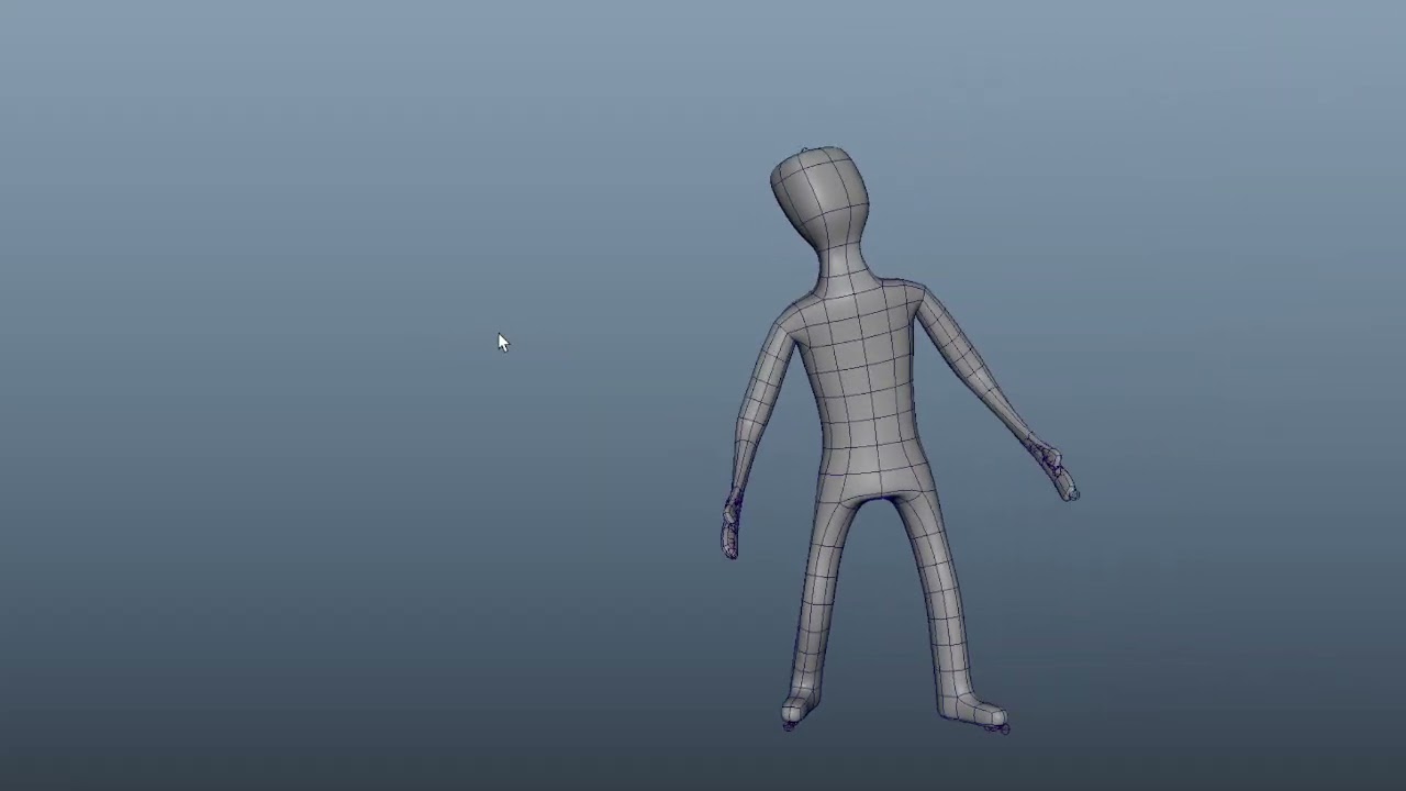 3d simple Biped Walk and Turn