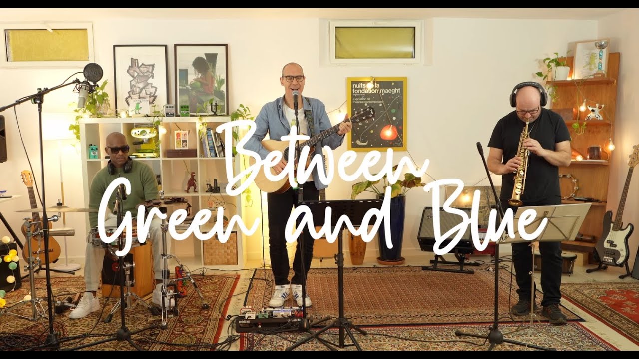 Dinosaur Galaxy - Between Green and Blue (Lyric Video Acoustic Session)