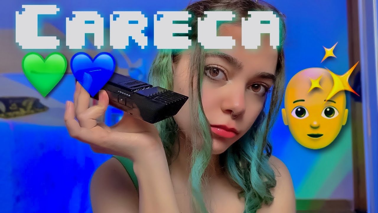 ✨ASMR | Tive que raspar sua cabeça, foi o único jeito✨