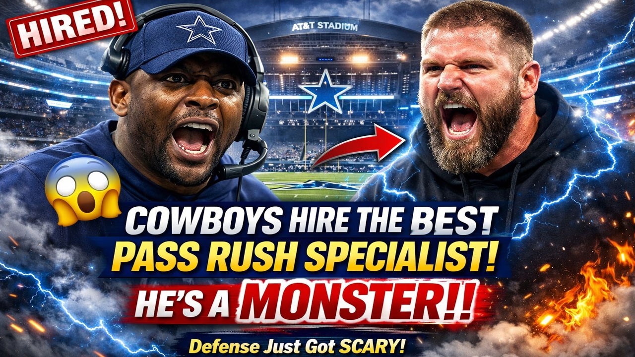 BREAKING: Cowboys Hire NFL’s Top Pass-Rush Specialist for Christian Parker’s Staff!