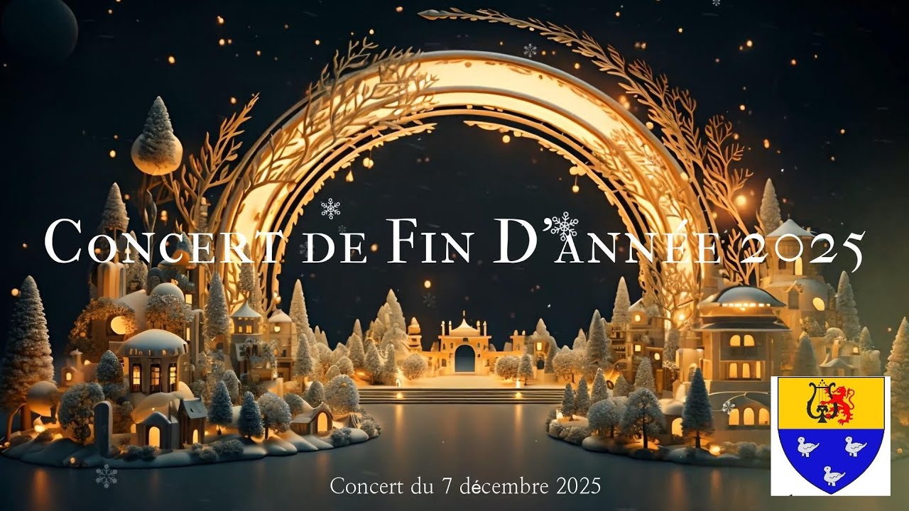 Concert de fin d’année (7 décembre 2025)