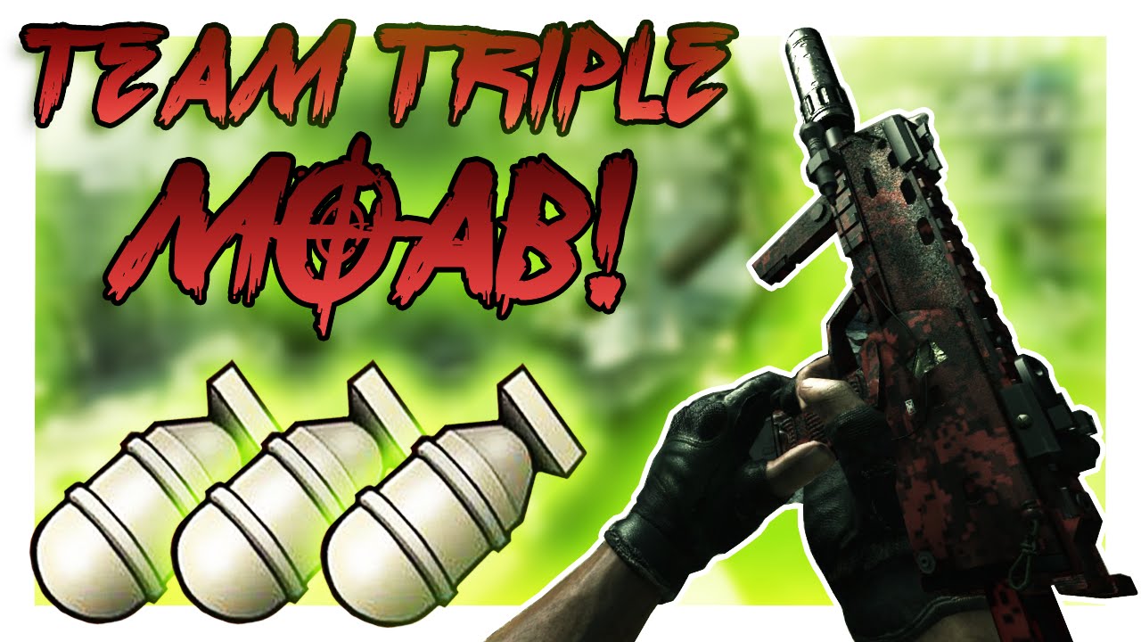 TEAM TRIPLE MOAB! - Modern Warfare 3 Triple MOAB - (Call of Duty: Modern Warfare 3)