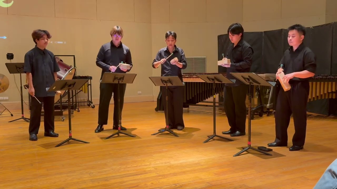 Music for pieces of wood by Steve Reich