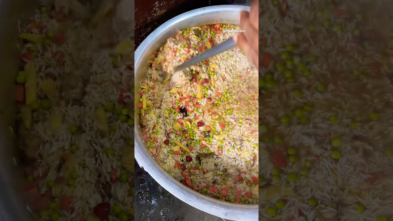 Vegetable Dehgi Pulao| Veg Rice Recipe| Vegetable Chicken Pulao #food #vegricerecipe #vegrice