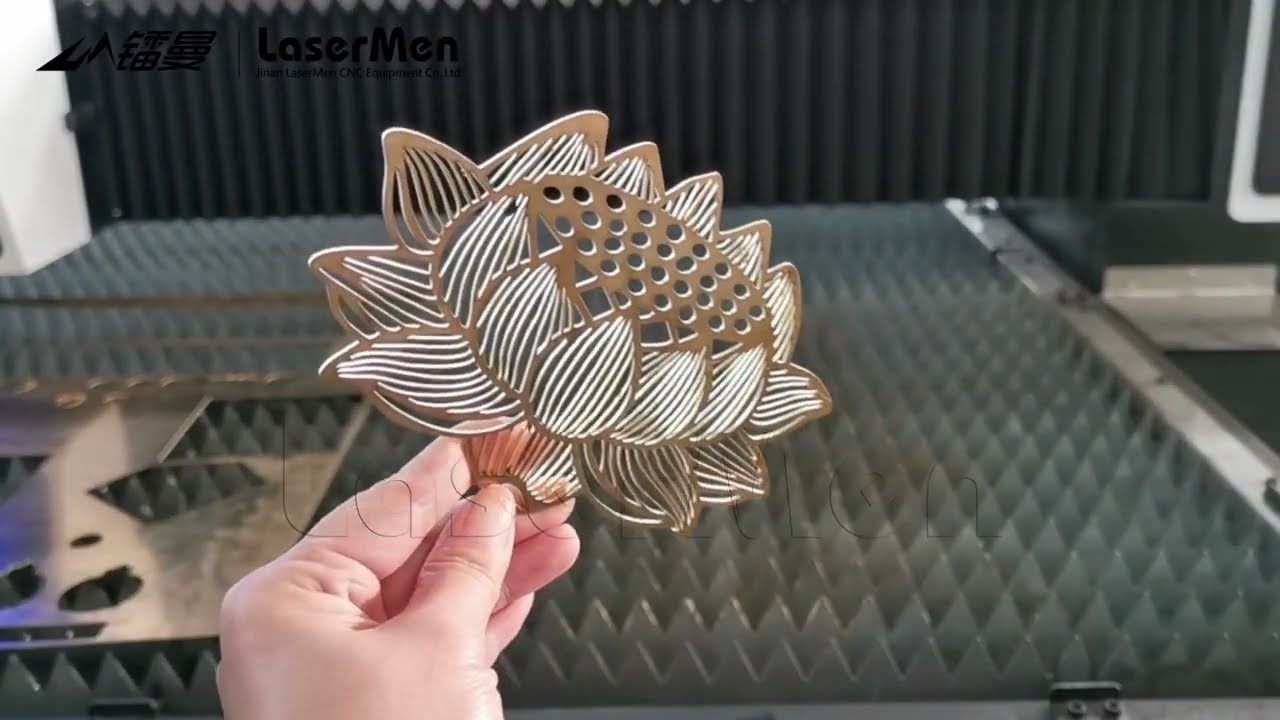 LaserMen LM-1530AF 1.5KW 2mm brass fiber laser cutting machine