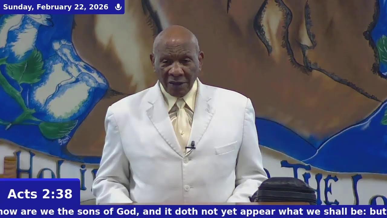 Holy Apostle John E. Sledge, Sr. - 2/22/2026