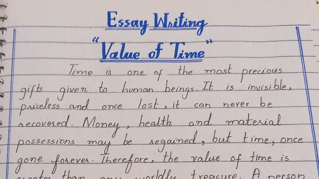 Essay writing on topic 