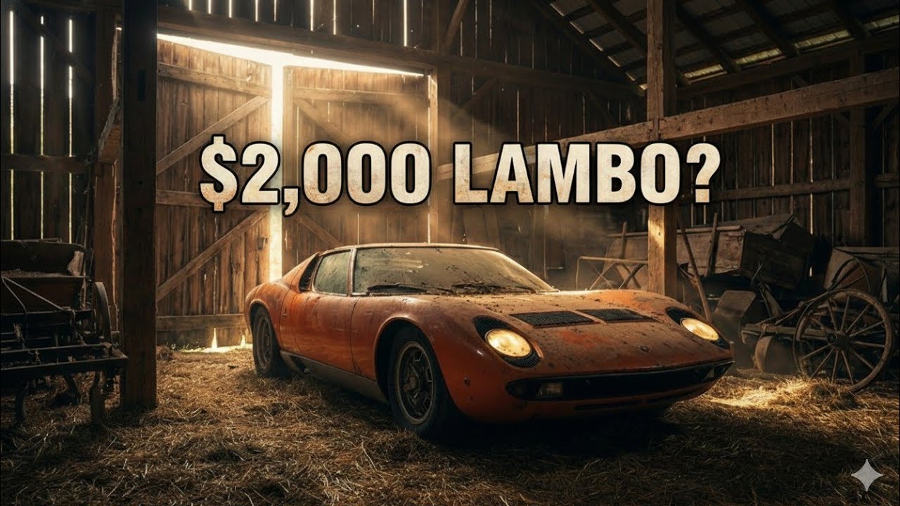 This Lamborghini Was Hidden for Decades…