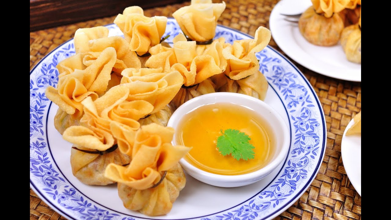 Thai Money Bag (Thai Traditional Spring Rolls) - Toong Tong (ถุงทอง)