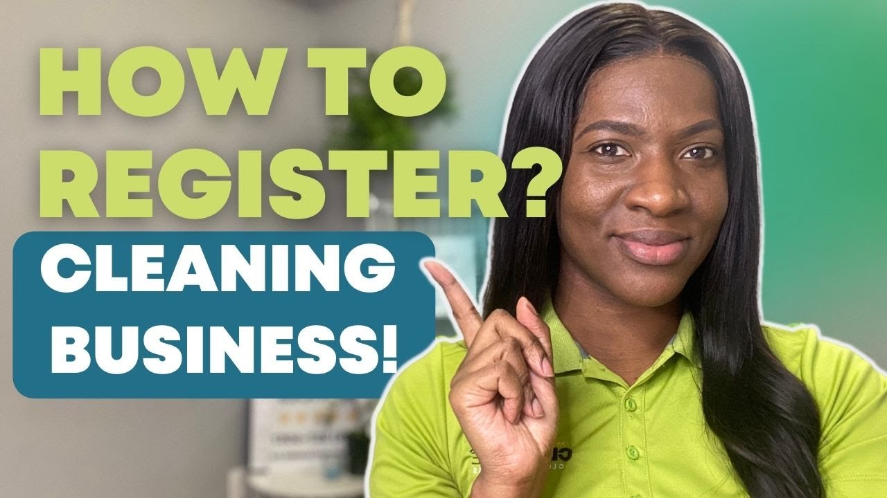 How to Register a Cleaning business | Business registration 2025