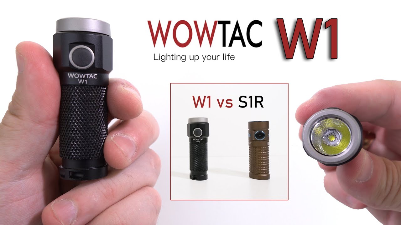 WOWTAC W1 review - Mini EDC flashlight with USB charging & battery included