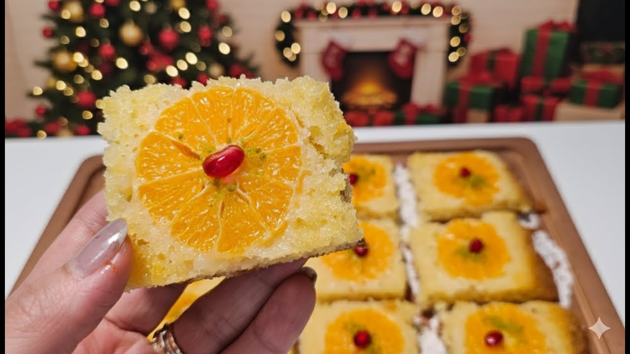 Christmas Tangerine Cake | Simple, Bright & Delicious!
