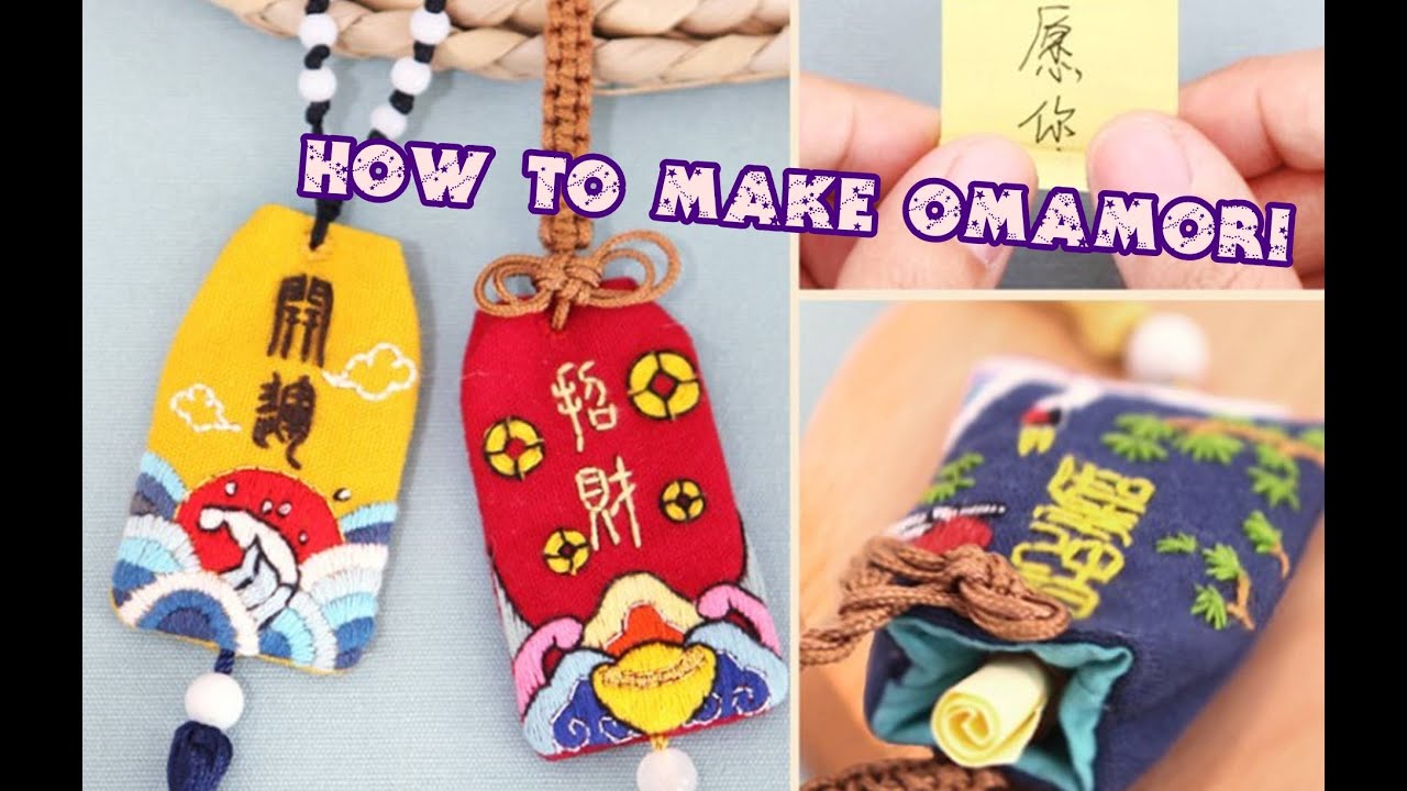 [ OMAMORI ] [ TUTORIAL ] DIY/HƯỚNG DẪN MAY THÀNH TÚI OMAMORI - How to make Omamori - AURORA SHOP