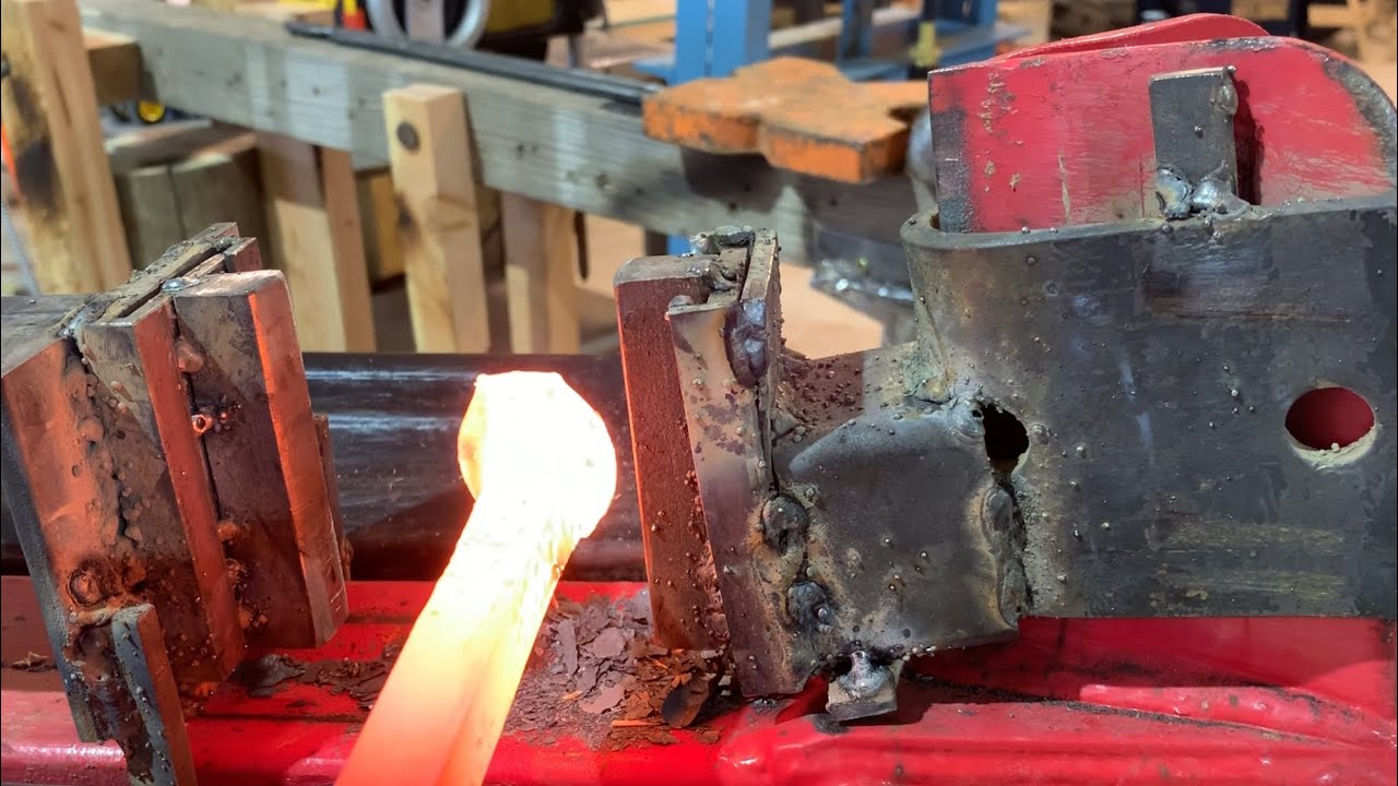 I made a forging press!