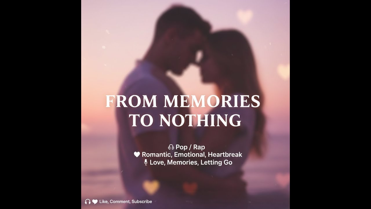 From Memories To Nothing 💔 | Emotional Pop Rap Song (Official Audio)