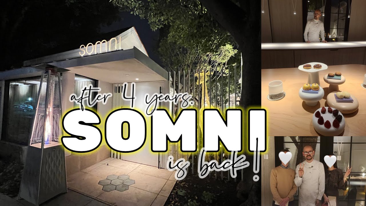Come Dine with Me 🍽️🌼 SOMNI | $495 menu at SOMNI