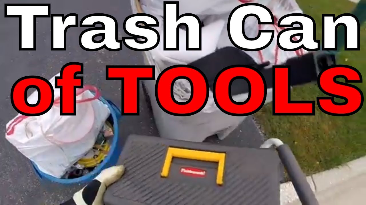 Found Tools in the Trash | Junking on Garbage Day