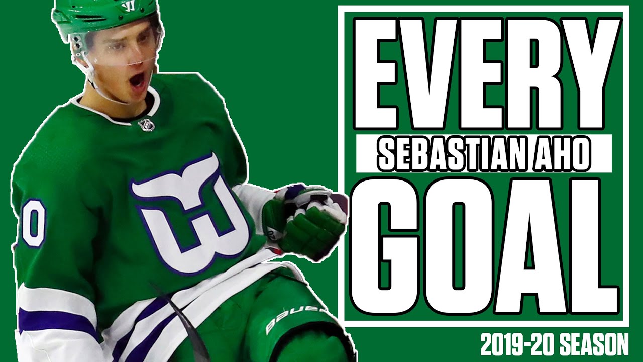 Every Sebastian Aho Goal From 2019-20 NHL Season… So Far