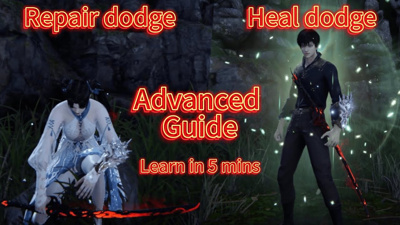 Learn Repair and Heal Dodge in 5mins | NARAKA: BLADEPOINT