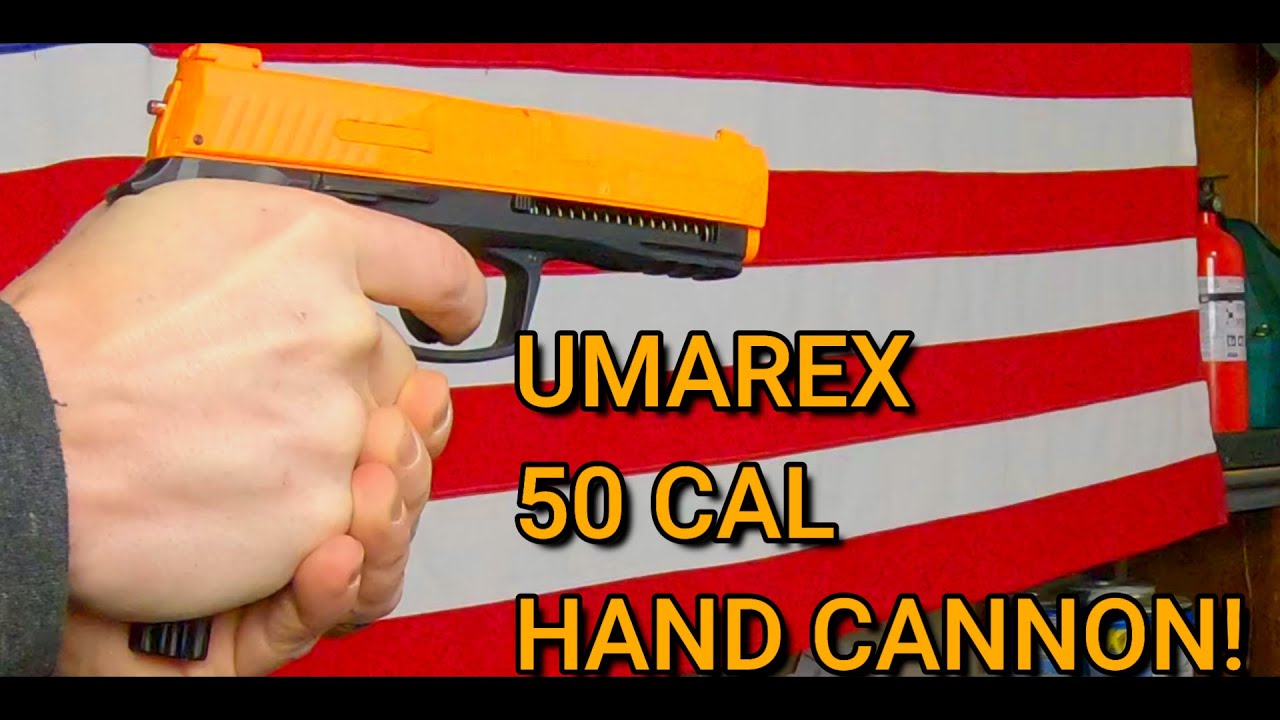 СТРЕЛЬБА ИЗ МАРКЕРА ДЛЯ ПЕЙНТБОЛА И ПУТЕШЕСТВИЙ Umarex HDP .50 Cal T4E! НОВИНКА 2020 ГОДА, МЕНЕЕ ...