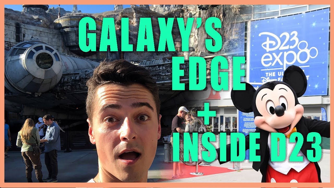 Inside D23 and GALAXY'S EDGE! | Vlog