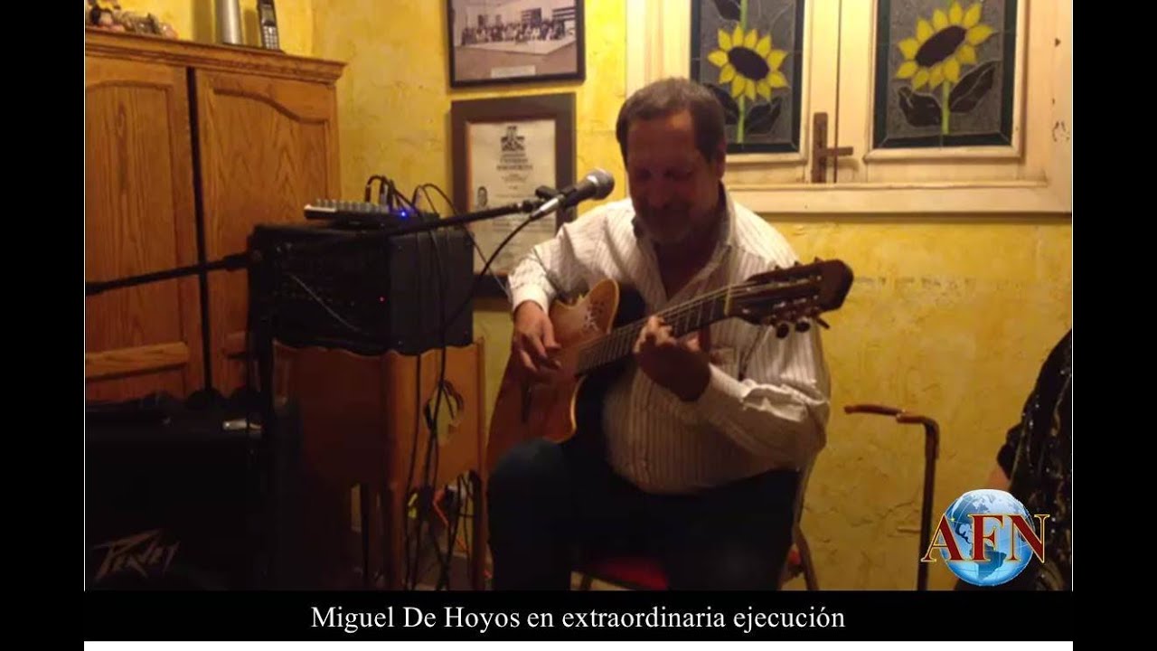 Miguel De Hoyos en extraordinaria ejecución