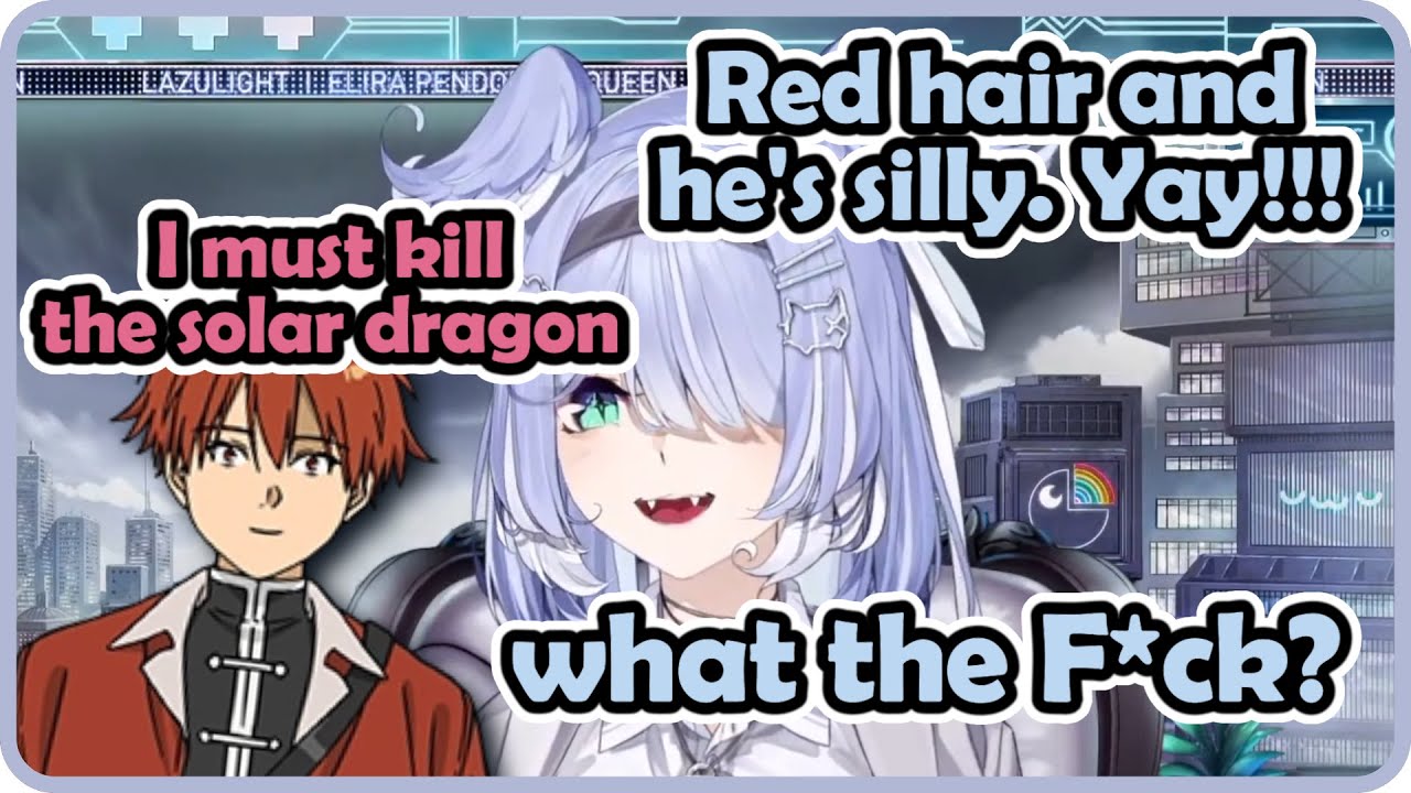Elira likes Stark (Frieren) then realised he Killed a Solar Dragon in the show lmao