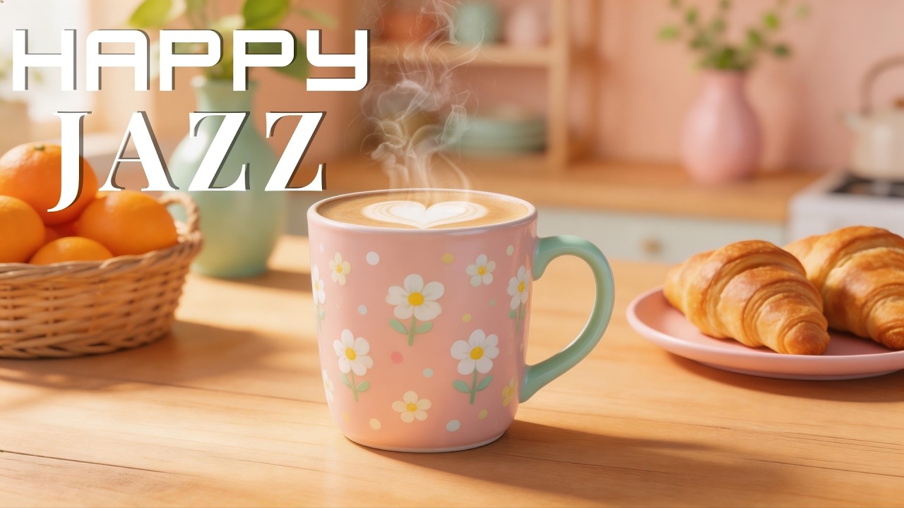 Relaxing Bossa Nova Jazz ☕ Sweet Spring Jazz Vibes for Sunny Morning Coffee ~ Happy & Peaceful Music