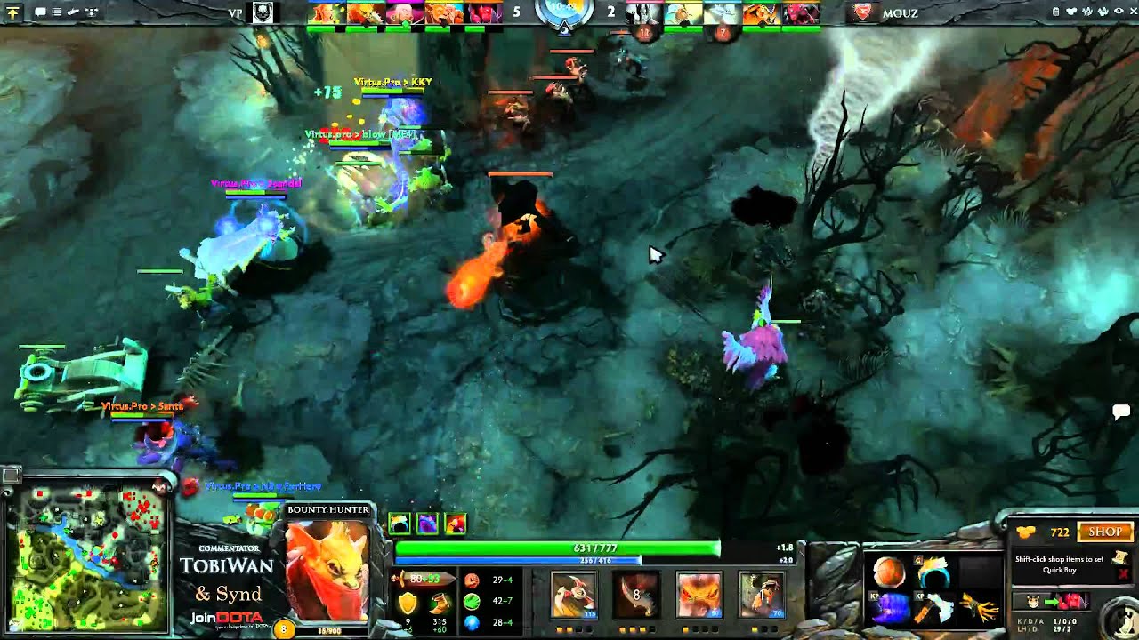 International Qualifier - Mousesports vs Virtus Pro - Game 1