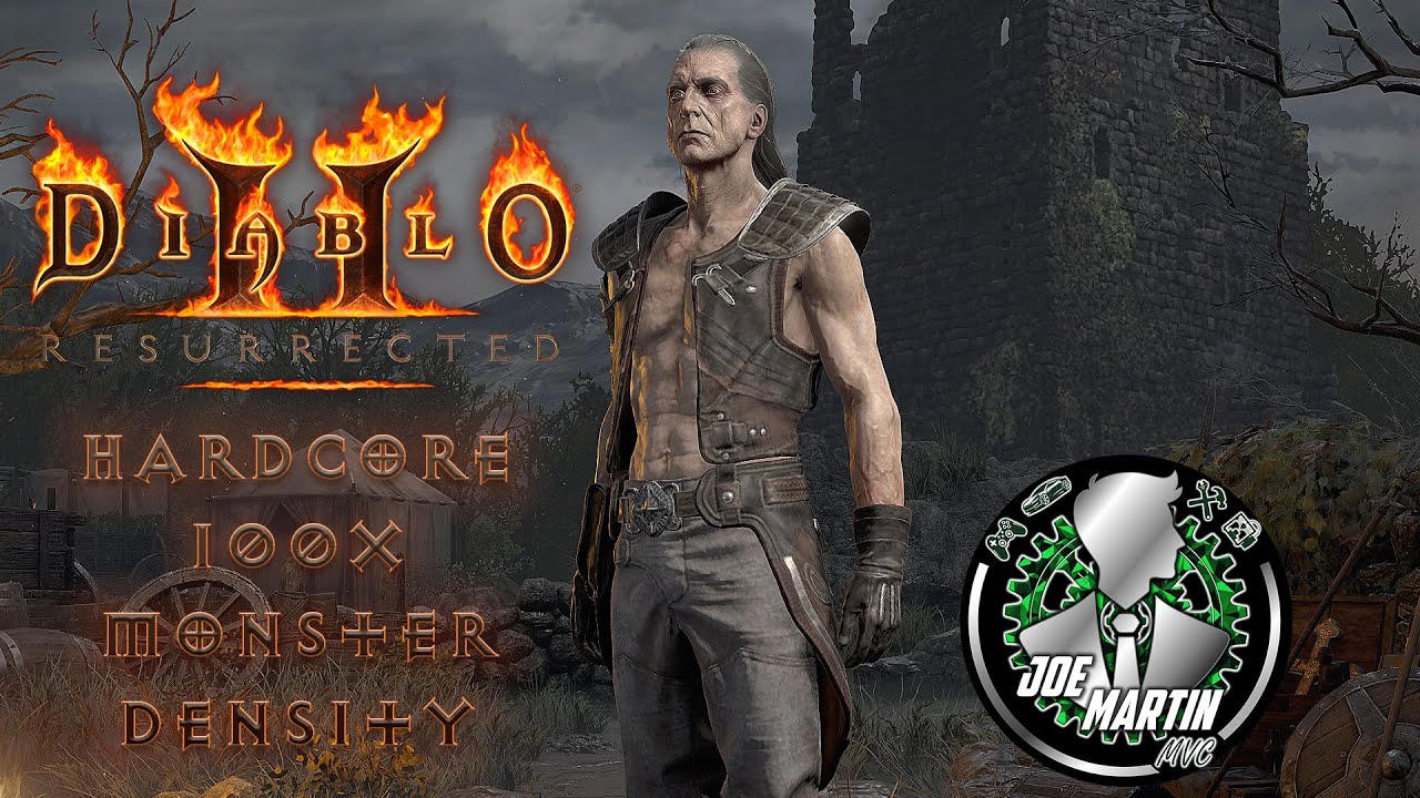 Diablo 2 Resurrected (Modded): HC CE Necro100X Density - Part 1