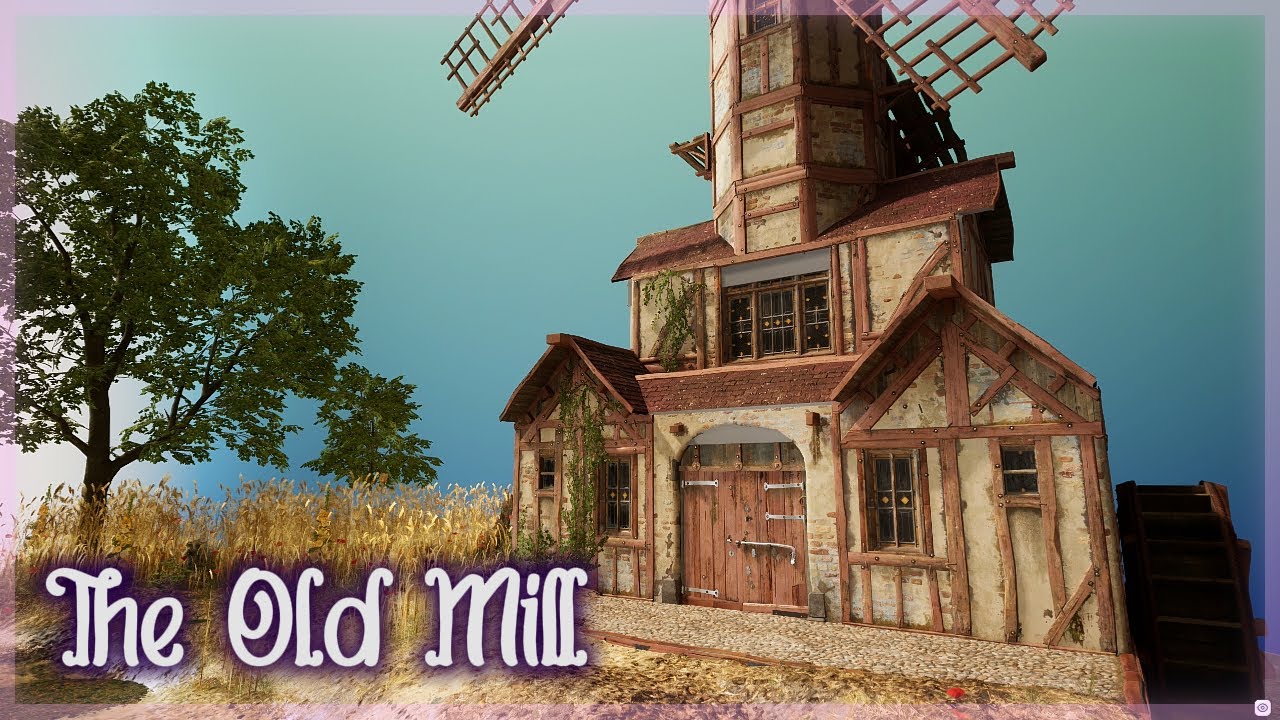 A Rustic Old Mill Beside the River | Outside the Blocks Ambient Build